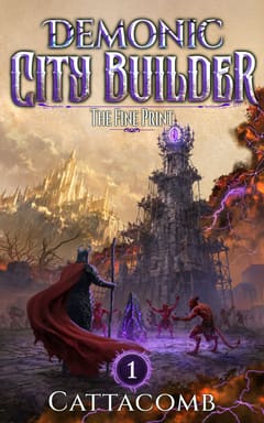 Demonic City Builder Book 1: The Fine Print, cover